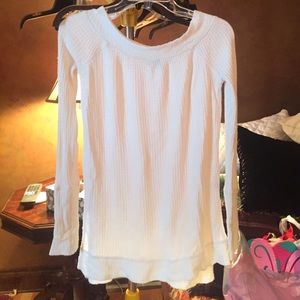 Free People thermal long sleeve